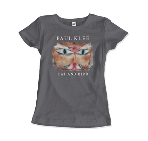 Paul Klee - Cat and Bird, 1928 Artwork T-Shirt - Art-O-Rama Shop