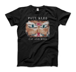 Paul Klee - Cat and Bird, 1928 Artwork T-Shirt - Art-O-Rama Shop