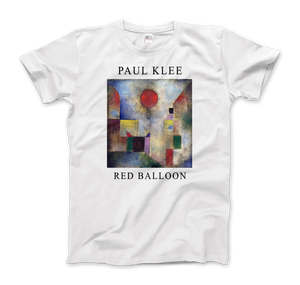 Paul Klee - Red Balloon 1922 Artwork T-Shirt - Men (Unisex) / White / S - T-Shirt