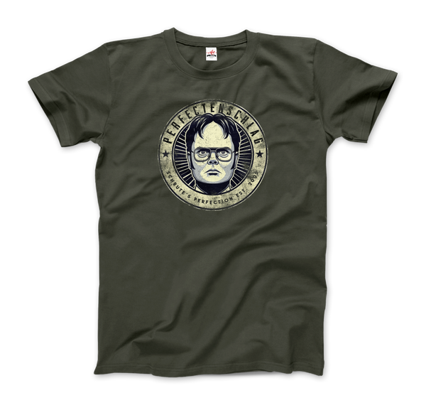 Perfectenschlag - Schrute’s Perfection Distressed T - Shirt Men / City Green S