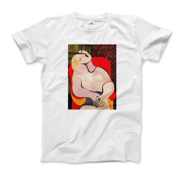 Picasso - A Dream 1932 Artwork T-Shirt - Men / White / S - T-Shirt
