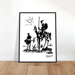 Picasso - Don Quixote of La Mancha 1955 Artwork Poster - Poster