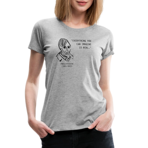 Picasso Self-Portrait T-Shirt – ’Everything You Can Imagine Is Real’ - T-Shirt