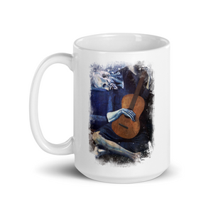 Picasso The Old Guitarist Artwork Mug 15oz (444mL) Mug