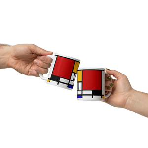 Piet Mondrian Composition Artwork Mug - Mug