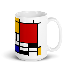 Piet Mondrian Composition Artwork Mug - Mug