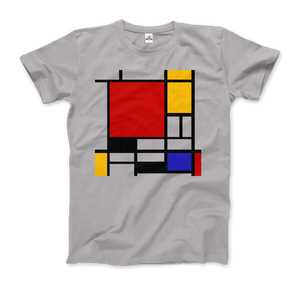 Piet Mondrian - Composition with Red, Yellow, and Blue - 1942 Artwork T-Shirt