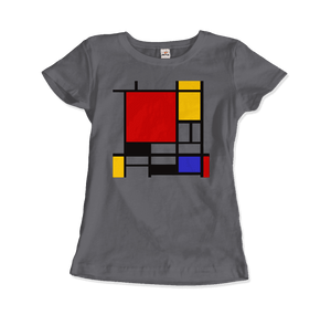 Piet Mondrian - Composition with Red, Yellow, and Blue - 1942 Artwork T-Shirt