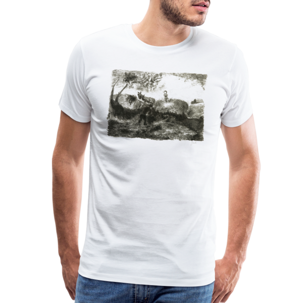 Pollock - Haymaking 1947 Artwork T-Shirt - T-Shirt