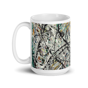 Pollock - Watery Paths 1947 Artwork Mug - 15oz (444mL) - Mug