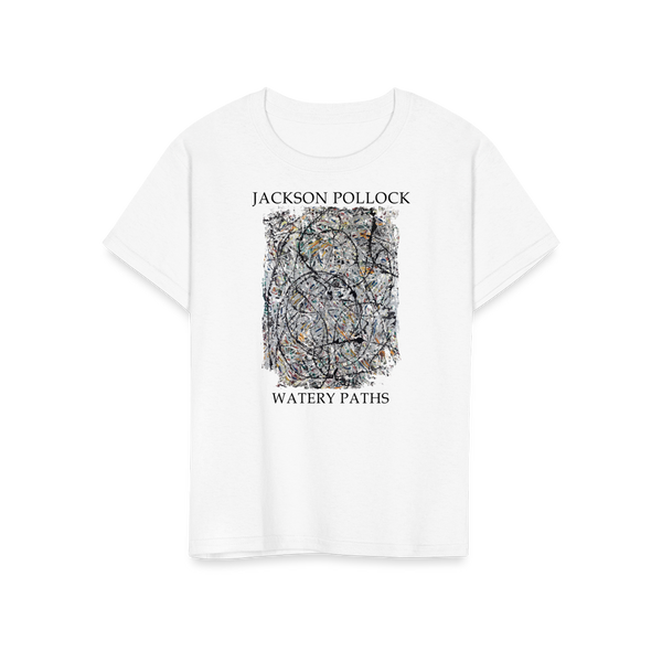 Pollock - Watery Paths 1947 Artwork T-Shirt