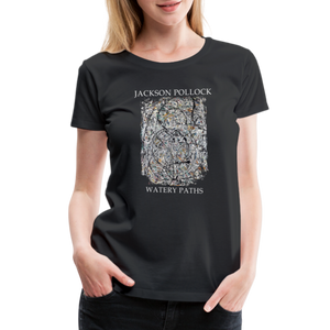 Pollock - Watery Paths 1947 Artwork T-Shirt - T-Shirt