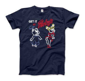 Camiseta con logotipo de neón de Strip Club de Porky's