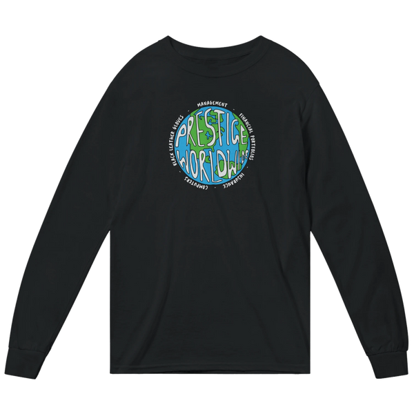 Prestige Worldwide Step Brothers Long Sleeve Shirt - Black / Small - Long Sleeve Shirt