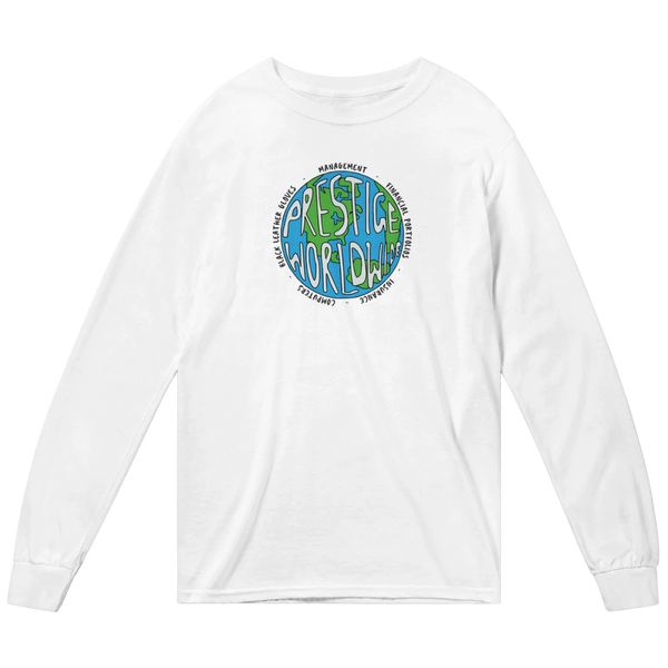 Prestige Worldwide Step Brothers Long Sleeve Shirt - White / Small - Long Sleeve Shirt