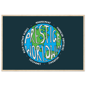 Prestige Worldwide Step Brothers Movie Poster - Matte / 24 x 36″ (60 90cm) Wood