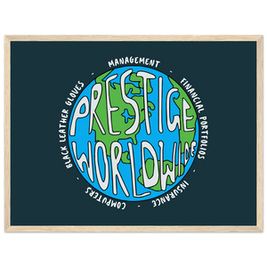 Prestige Worldwide Step Brothers Movie Poster - Matte / 18 x 24″ (45 60cm) Wood