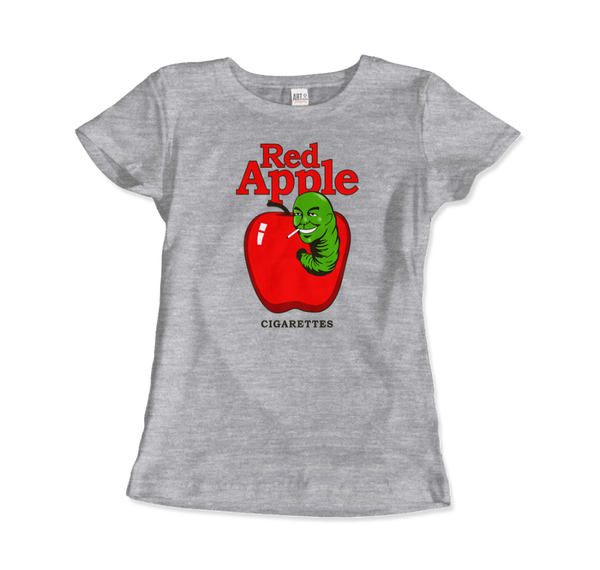 Red Apple Cigarettes T-Shirt - Women (Fitted) / Heather Grey / S - T-Shirt