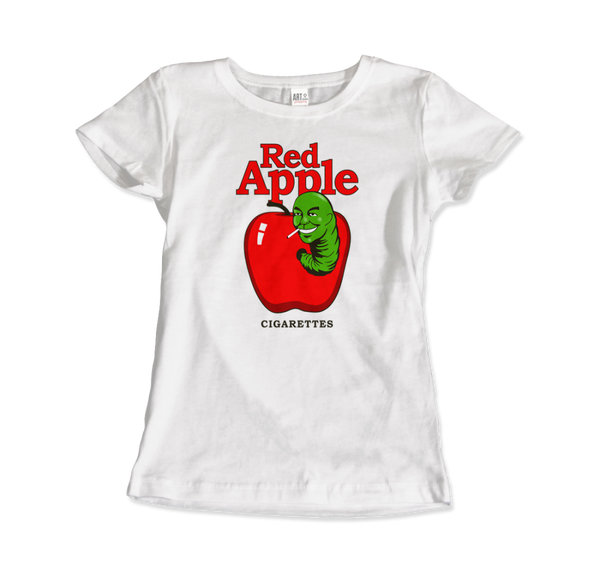 Red Apple Cigarettes T-Shirt - Women (Fitted) / White / S - T-Shirt