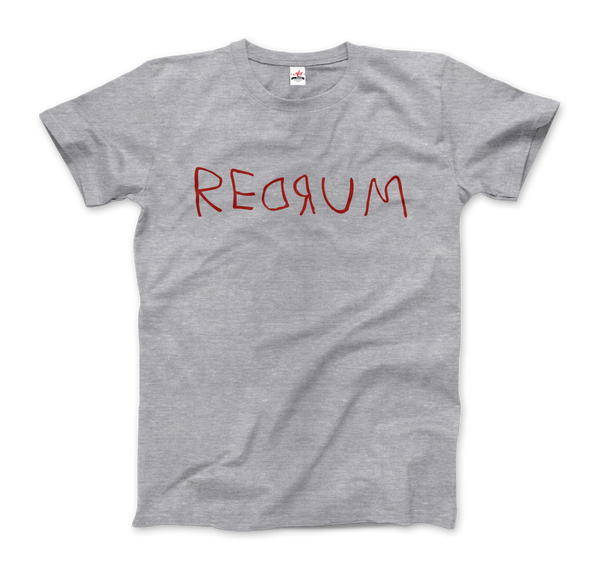 Redrum - The Shining Movie T - Shirt - Men (Unisex) / Heather Grey / S - T - Shirt