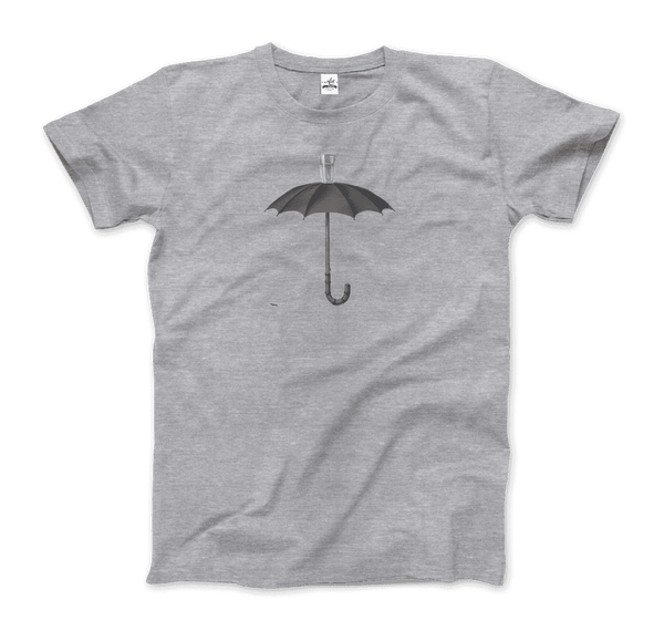 Rene Magritte Hegel’s Holiday 1958 Artwork T-Shirt - Men / Heather Grey / S - T-Shirt