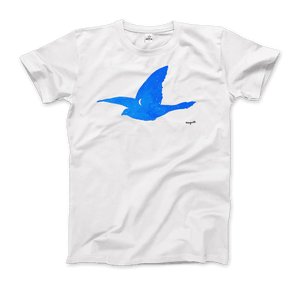 Rene Magritte Le Baiser 1957 Artwork T-Shirt - Men (Unisex) / White / S - T-Shirt