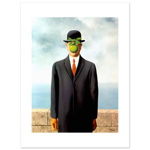 Rene Magritte The Son of Man 1964 Artwork Poster - Matte / 18 x 24″ (45 60cm) None