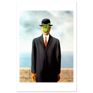 Rene Magritte The Son of Man 1964 Artwork Poster - Matte / 12 x 18″ (30 45cm) None