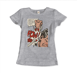 Roy Fox Lichtenstein Sweet Dreams Baby! 1965 T-Shirt - Women (Fitted) / Heather Grey / S - T-Shirt
