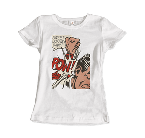 Roy Fox Lichtenstein Sweet Dreams Baby! 1965 T-Shirt - Women (Fitted) / White / S - T-Shirt
