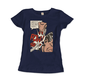 Roy Fox Lichtenstein Sweet Dreams Baby! 1965 T-Shirt - Women (Fitted) / Navy / S - T-Shirt