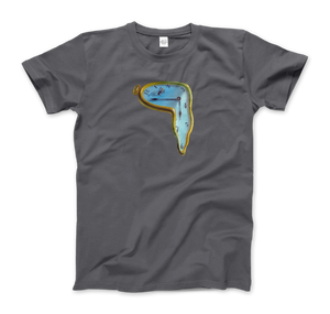 Salvador Dali - Melting Watch Artwork - Men (Unisex) / Charcoal / S - T-Shirt