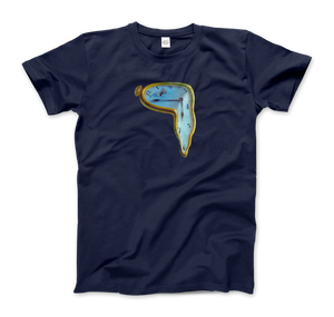 Salvador Dali - Melting Watch Artwork - Men (Unisex) / Navy / S - T-Shirt