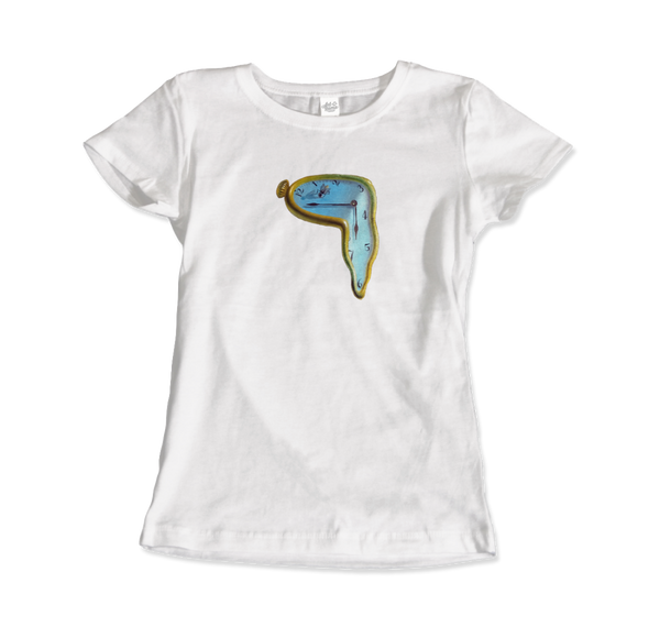 Salvador Dali - Melting Watch Artwork - Women (Fitted) / White / S - T-Shirt