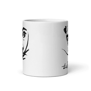 Salvador Dali Portrait Sketch Artwork Mug - Mug