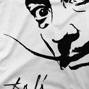 Salvador Dali Portrait Sketch Artwork T-Shirt - T-Shirt