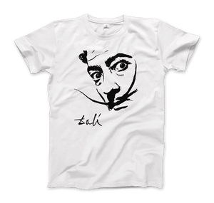 Salvador Dali Portrait Sketch Artwork T-Shirt