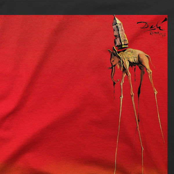 Salvador Dali The Elephants Artwork T-Shirt - T-Shirt