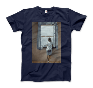 Salvador Dali Young Woman at a Window Artwork T-Shirt - Art-O-Rama Shop