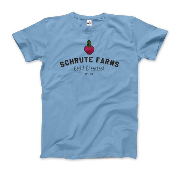 Schrute Farms Bed & Breakfast T-Shirt - Men / Light Blue S