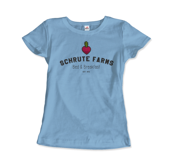 Schrute Farms Bed & Breakfast T-Shirt - Women / Light Blue S