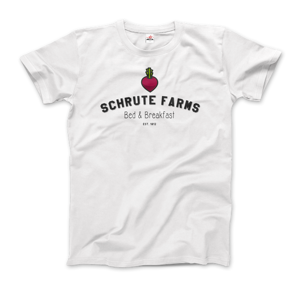 Schrute Farms Bed & Breakfast T-Shirt - Men / White S