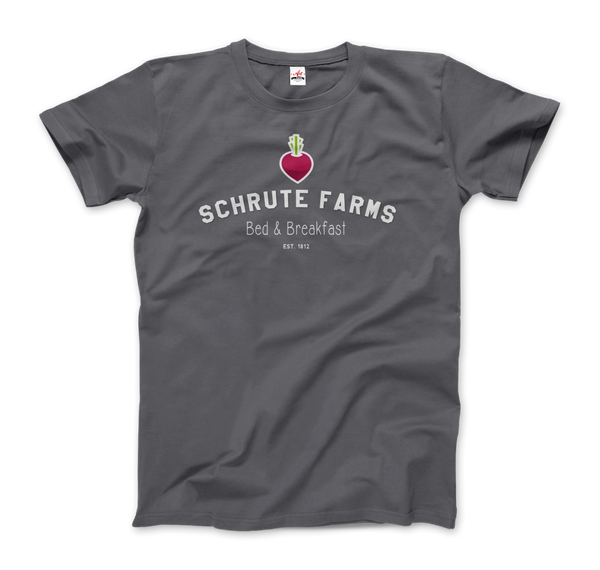 Schrute Farms Bed & Breakfast T-Shirt - Men / Charcoal S