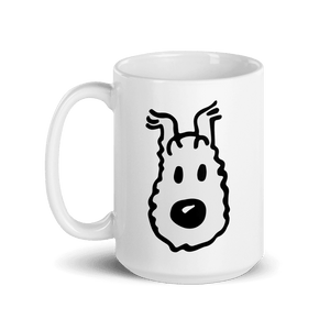Snowy (Milou) Wire Fox Terrier from Tintin Mug - 15oz (444mL) - Mug