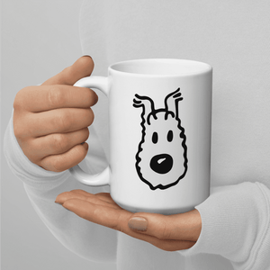 Snowy (Milou) Wire Fox Terrier from Tintin Mug - Mug