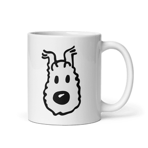 Snowy (Milou) Wire Fox Terrier from Tintin Mug - Mug