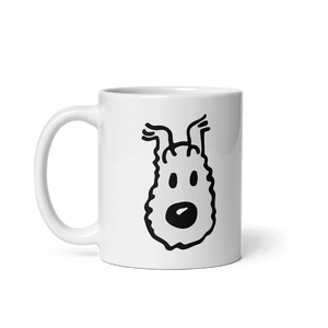 Snowy (Milou) Wire Fox Terrier from Tintin Mug - 11oz (325mL) - Mug