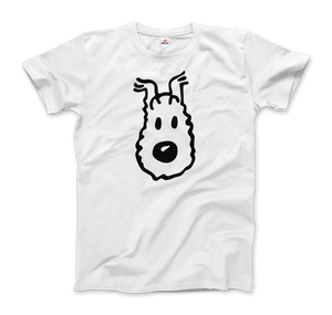 Snowy (Milou), Wire Fox Terrier from Tintin T-Shirt