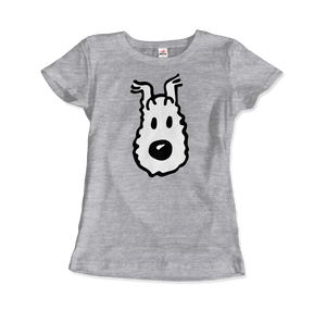 Snowy (Milou), Wire Fox Terrier from Tintin T-Shirt