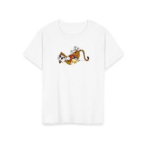 Calvin et Hobbes Dancing with Record Player T-shirt
